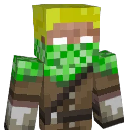 CoraD1006 Minecraft avatar bust