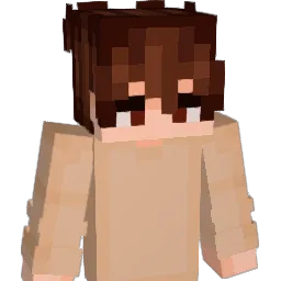 Corised Minecraft avatar bust