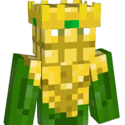 CornKing2020 Minecraft avatar bust