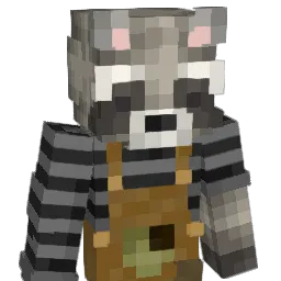 CornKob Minecraft avatar bust