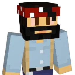 Cornhollio Minecraft avatar bust