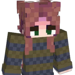 Cornicaphobia Minecraft avatar bust