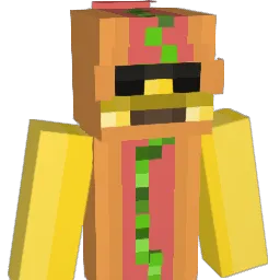 CornyC Minecraft avatar bust