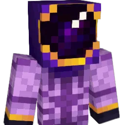 CosmicPlum Minecraft avatar bust