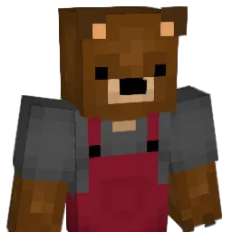 CosplayKoda Minecraft avatar bust