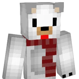 CosyPolarBear Minecraft avatar bust