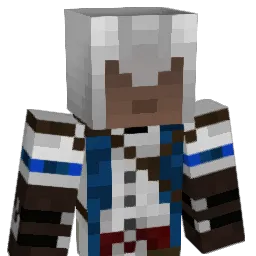 Coulibaly Minecraft avatar bust