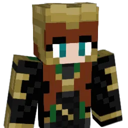 Courtneysan Minecraft avatar bust