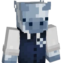 CowButler Minecraft avatar bust