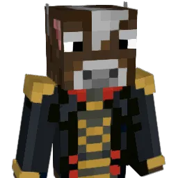 CowOfDoom Minecraft avatar bust