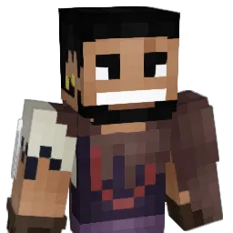 CowboyLuffy Minecraft avatar bust