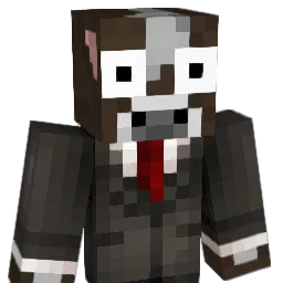 Cowlly Minecraft avatar bust