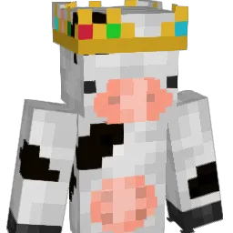 Cowmilkish Minecraft avatar bust