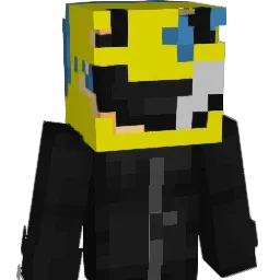 Cr4zYHaNd Minecraft avatar bust