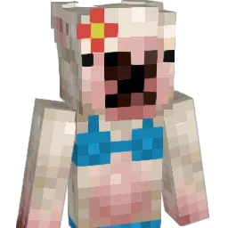 CrabRangoonX Minecraft avatar bust