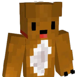 Crackerson Minecraft avatar bust