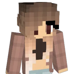 CraftGirls213 Minecraft avatar bust