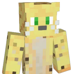 CraftyMinx Minecraft avatar bust