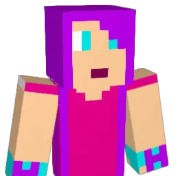 Craftygirl55 Minecraft avatar bust