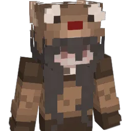 Crashifoxi Minecraft avatar bust