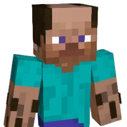 Crasical Minecraft avatar bust