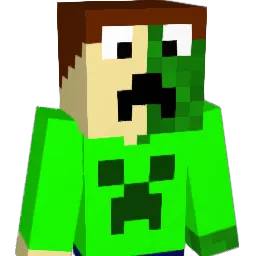 CrazyCreeper246 Minecraft avatar bust