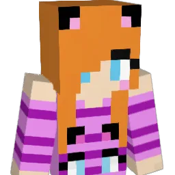CrazyKitty006 Minecraft avatar bust