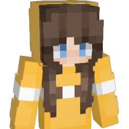 CrazyMina Minecraft avatar bust