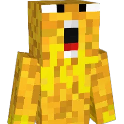Crazybody Minecraft avatar bust