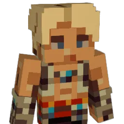 Crazycukes Minecraft avatar bust