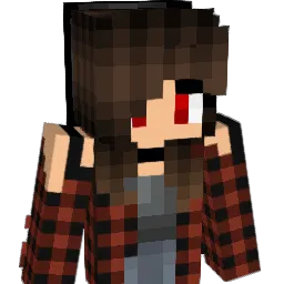 Crazyluvuhgurl Minecraft avatar bust