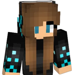 CreepAnn Minecraft avatar bust