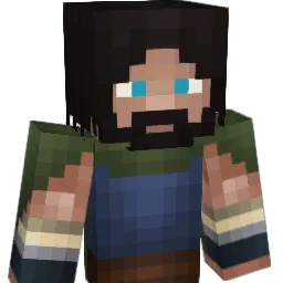 CreepaKing Minecraft avatar bust