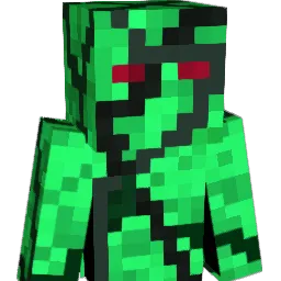 Creepball Minecraft avatar bust