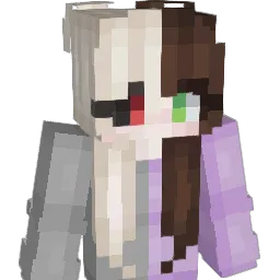Creepcia Minecraft avatar bust