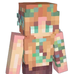 CreeperGirl5 Minecraft avatar bust