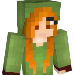 CreeperLongLegs Minecraft avatar bust