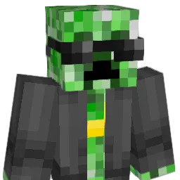 CreeperNamedNate Minecraft avatar bust