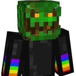 CreeperNoGender Minecraft avatar bust
