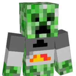 CreeperOfen Minecraft avatar bust