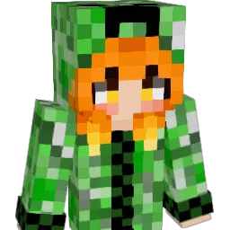 Creeperina03 Minecraft avatar bust