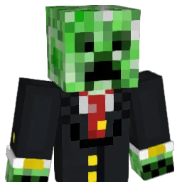 Creeperman101 Minecraft avatar bust