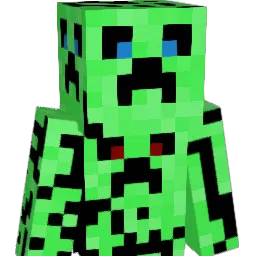 CreepyDash007 Minecraft avatar bust