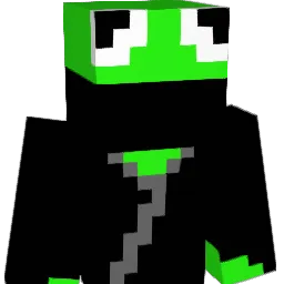 CreepyFrog01 Minecraft avatar bust