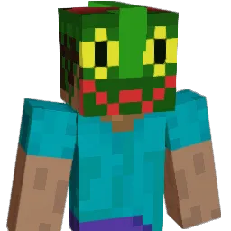CreepyKingLucas Minecraft avatar bust