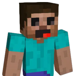 Creepycreppa Minecraft avatar bust
