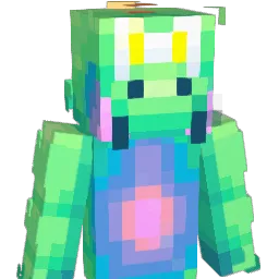 Creepymon Minecraft avatar bust