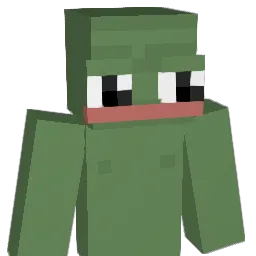 Cressh Minecraft avatar bust