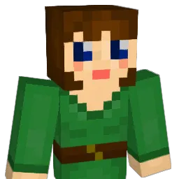CricketyBug Minecraft avatar bust