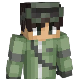 Crispwarrior Minecraft avatar bust